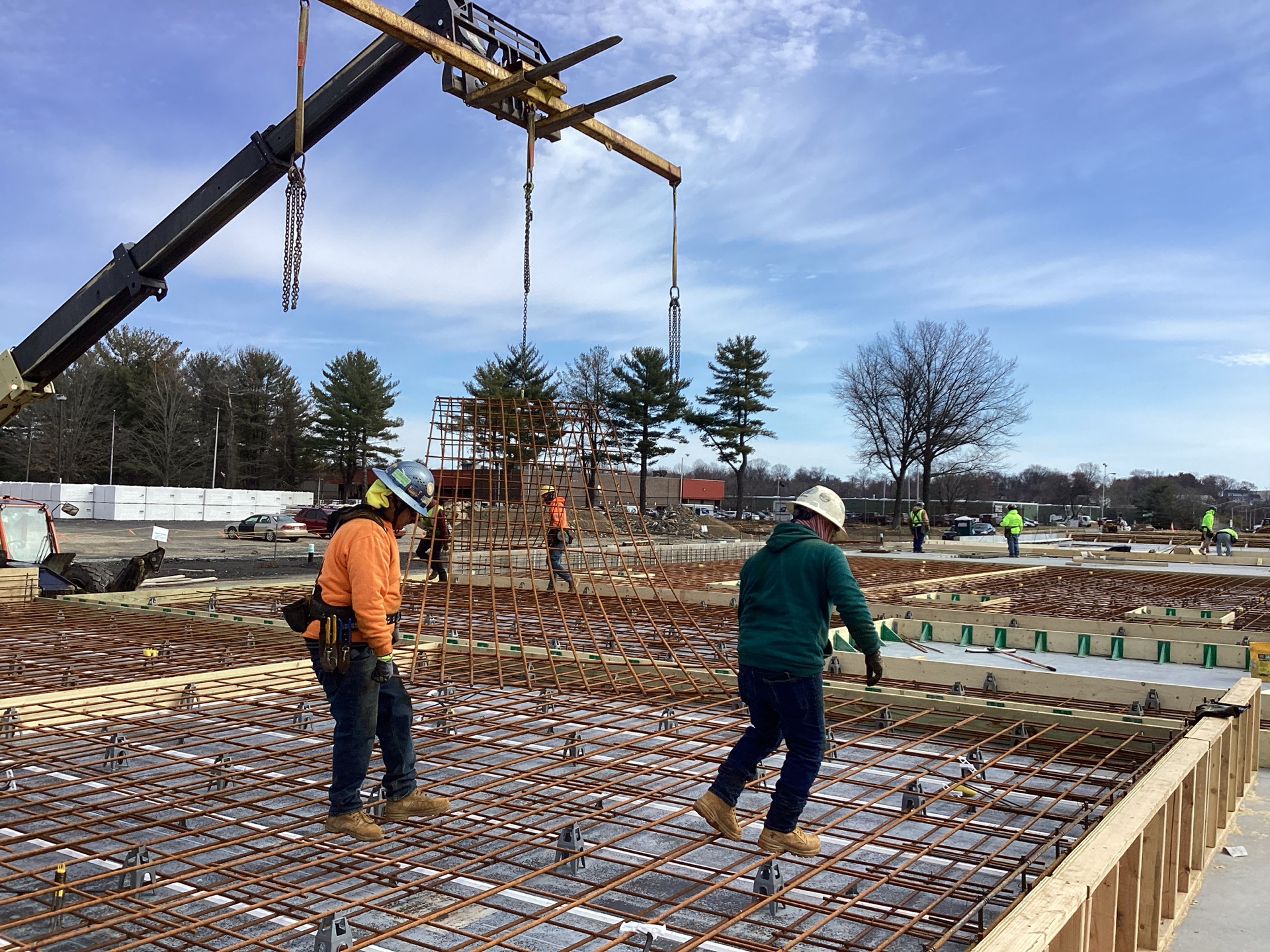 STRUCTURAL WELDED WIRE REINFORCEMENT FOR TILT-UP WALL PANEL CONSTRUCTION