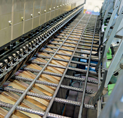 STRUCTURAL WWR WELDING MACHINE USING ELECTRIC RESISTANCE WELDING PROCESS, FACILITATING UNRIVALED TOLERANCE CONTROL